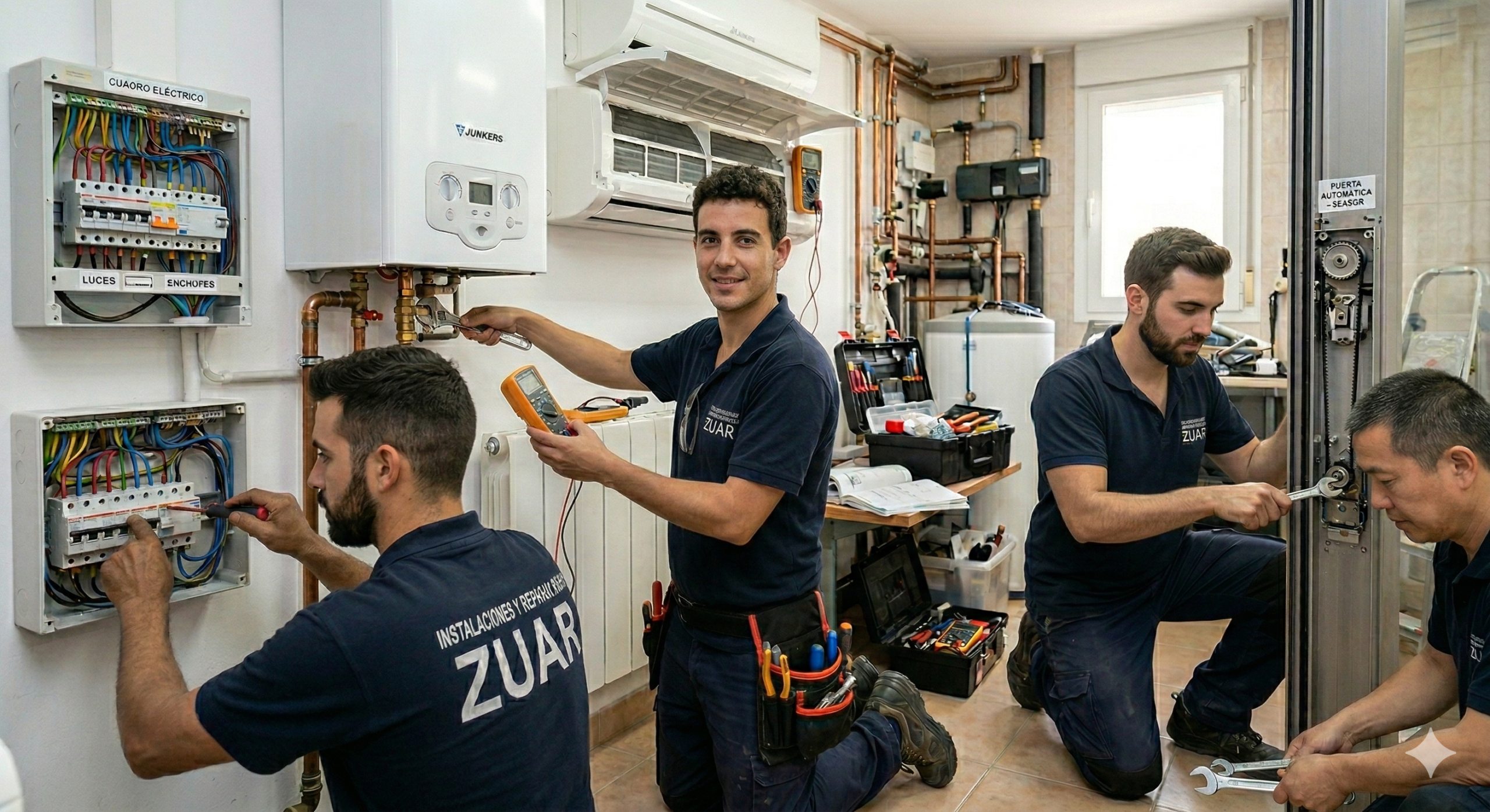 instaladores reparadores instalaciones y reparaciones zuar