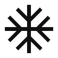 En la imagen se ve el logotipo del aire acondicionado